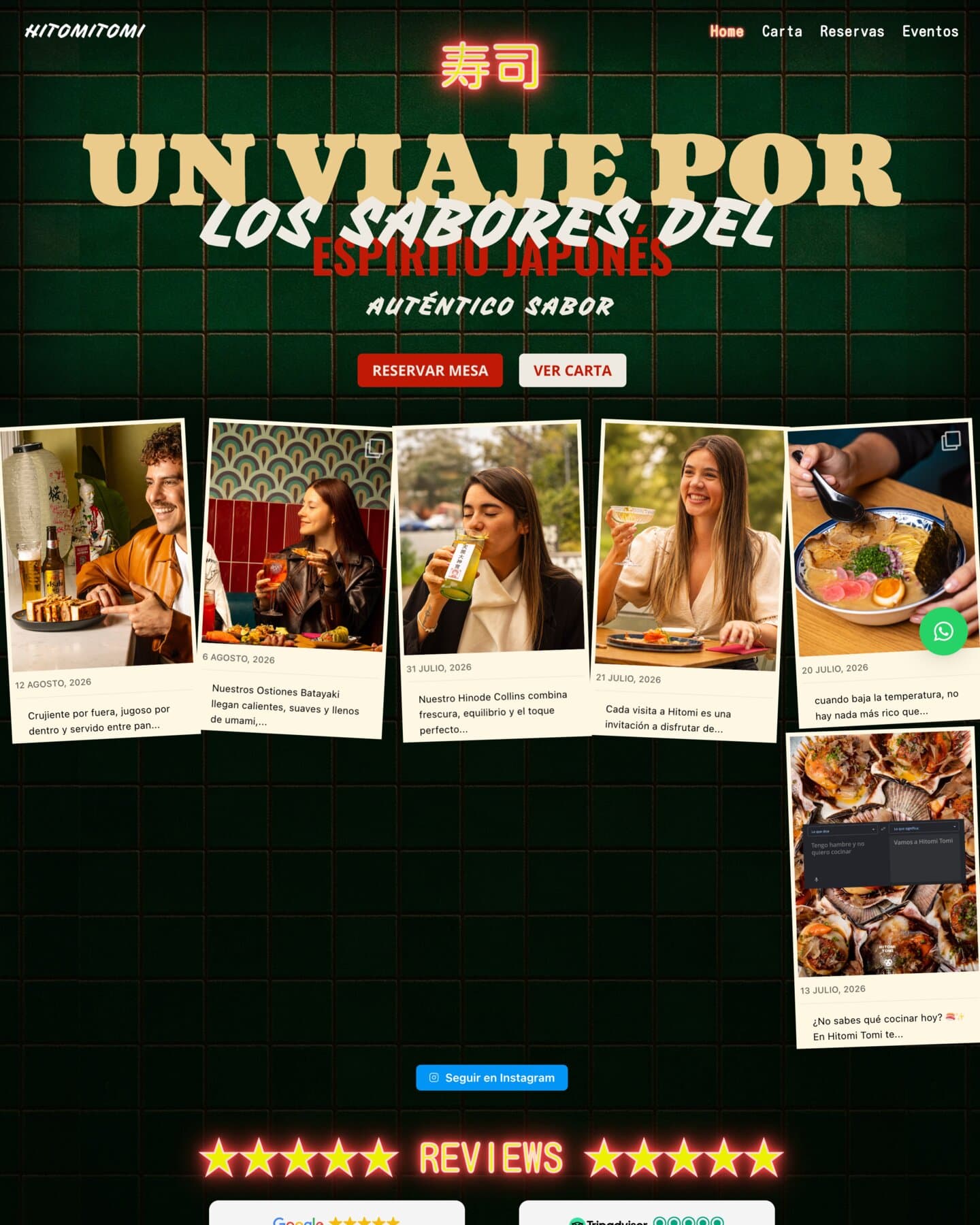 Sitio web de Hitomitomi